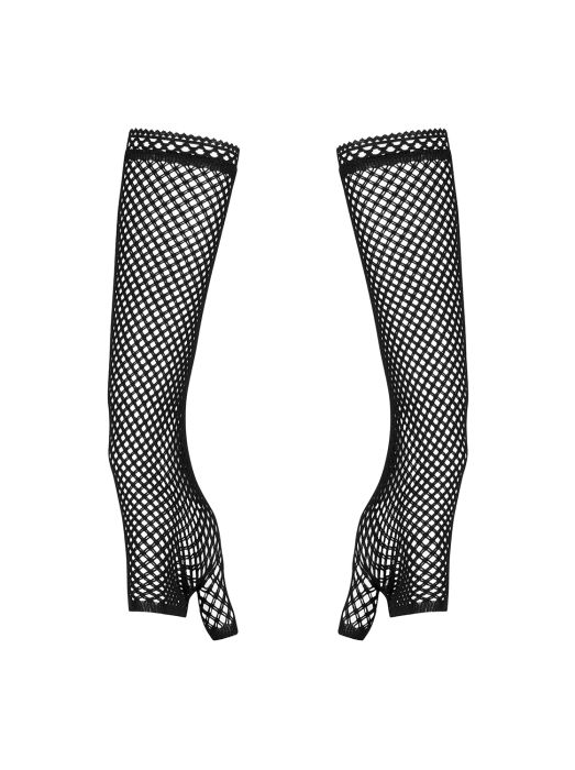 Obsessive Darkie Armstulpen aus Netz in Schwarz Obsessive Darkie Armstulpen aus Netz in Schwarz