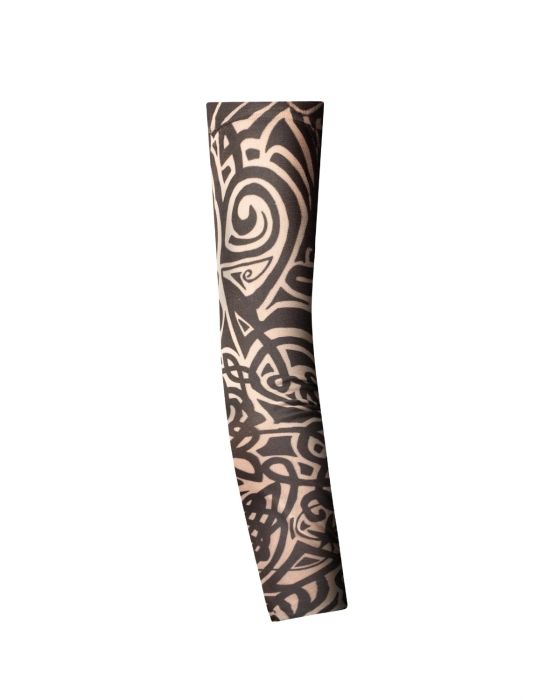 Obsessive T104 – Tattoo-Ärmel mit Tribal-Print in Schwarz Obsessive T104 – Tattoo-Ärmel mit Tribal-Print in Schwarz