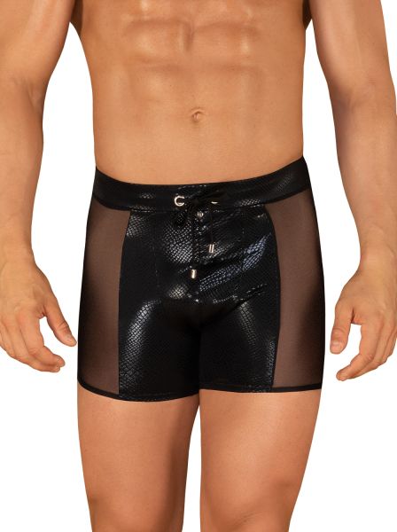Obsessive Punta Negra Herren Shorts aus softem Material in Schwarz